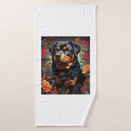 黒いラブラドール、黒い勝利、魅惑的な物語 バスタオル (バスタオル)