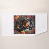 黒いラブラドール、黒い勝利、魅惑的な物語 バスタオル (バスタオル)