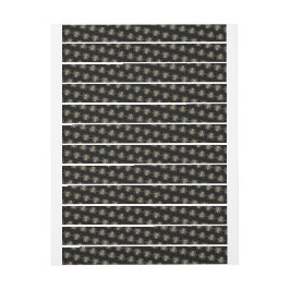 黒いラベル付きミツバチの改ざん防止シール ラップアラウンドラベル