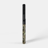 黒いラボの頑丈な迷彩柄名カッコいいドッグアニマルペット SAMSUNG GALAXYケース (右側面)