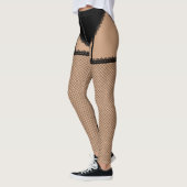 黒いランジェリー(切られるフランス語) レギンス (左)