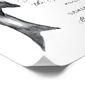 黒いリボンのウェディングシャワーを計画中 ポスター (角)