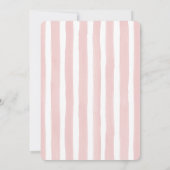 黒いリボンの結婚前パーティー ~彼女は結婚する~ 招待状 (裏面)