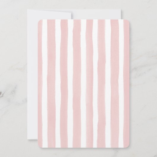 黒いリボンの結婚前パーティー ~彼女は結婚する~ 招待状 (裏面)