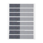 黒いリボン装飾 ラップアラウンド宛名ラベル (シート)