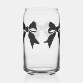 黒いリボン ガラス缶 (右)