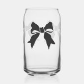 黒いリボン ガラス缶 (左)