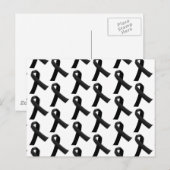 黒いリボン ポストカード (正面/裏面)