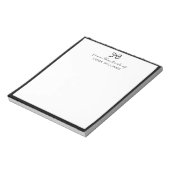 黒いリボン、メモ帳のデスクより ノートパッド (回転)