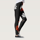 黒いレギング|のセクシーなレギングは|レギングを印刷しました レギンス (右)
