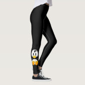 黒いレギンスのペンギン レギンス (右)