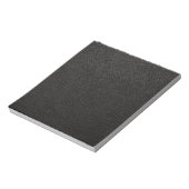 黒いレザーテクスチャ背景 ノートパッド (回転)