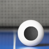 黒いレザーテクスチャ 卓球ボール (ネット)