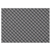 黒いレザールックパターン テーブルクロス (正面(横))