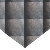 黒いレザールックパターン テーブルクロス (アングル)