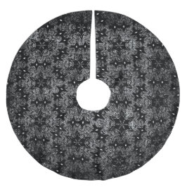 黒いレースのツリースカート ブラッシュドポリエステルツリースカート