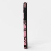 黒いレース Case-Mate iPhoneケース (裏面/左)