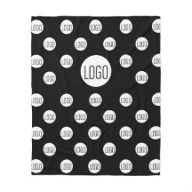 黒いロゴのステップとシンプル繰り返し