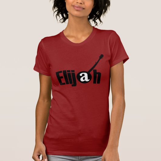黒いロゴの女の子のティー Tシャツ (正面)
