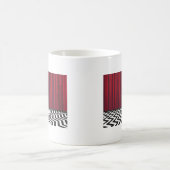黒いロッジの赤部屋 コーヒーマグカップ (中央)