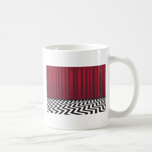 黒いロッジの赤部屋 コーヒーマグカップ (右)