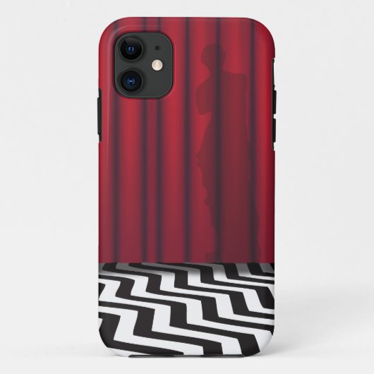 黒いロッジの赤部屋 Case-Mate iPhoneケース (裏面)