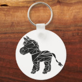 黒いロバ キーホルダー (正面)