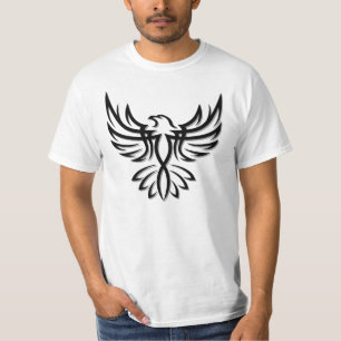 黒いワシかタカ1 Tシャツ