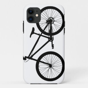 黒いヴィンテージの自転車のシンプルな箱のiPhone 5カバー iPhone 11 ケース