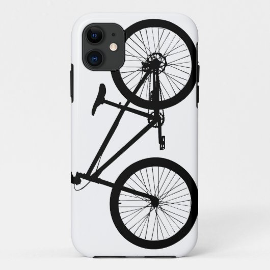 黒いヴィンテージの自転車のシンプルな箱のiPhone 5カバー Case-Mate iPhoneケース (裏面)