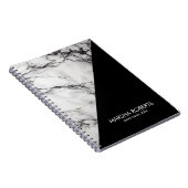 黒い三角形と大理石 ノートブック (右側)