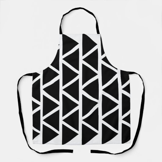 黒い三角形 エプロン (正面)