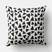 黒い三角形 クッション (裏面)