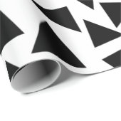 黒い三角形 ラッピングペーパー (ロールコーナー)