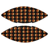 黒い上にオレンジ色のバスケットボールがあり アメリカンフットボール (パネル)