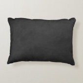 黒い上にロープを張って「しばらく待つ」 アクセントクッション (裏面)