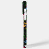 黒い上に野花と蝶 Case-Mate iPhoneケース (裏面 / 左)