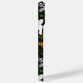 黒い上に野花と蝶 Case-Mate iPhoneケース (裏面 / 右)