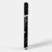 黒い上に野花と蝶 Case-Mate iPhoneケース (裏面 / 右)