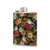 黒い上の庭の金魚 フラスク (左)