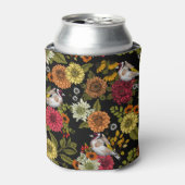 黒い上の庭の金魚 缶クーラー (缶正面)