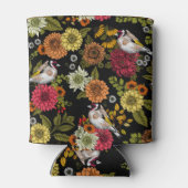 黒い上の庭の金魚 缶クーラー (裏面)