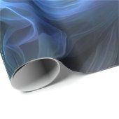 黒い上の虹色の煙 ラッピングペーパー (ロールコーナー)