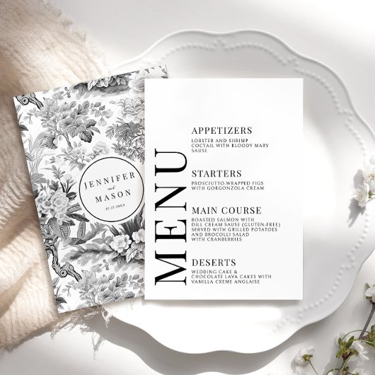 黒い中華焼結婚き磁器の名刺 エンクロージャーカード