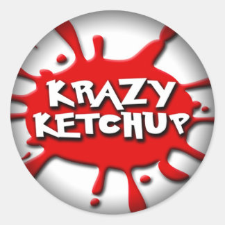 黒い丸いステッカーにフェード ラウンドシール