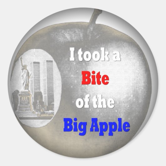 黒い丸いステッカーにフェード ラウンドシール (正面)