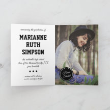 黒い丸の写真卒業