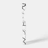 黒い亀裂 iPhoneケース (左側面)