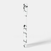 黒い亀裂 iPhoneケース (右側面)