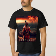 黒い予言の精査Tシャツ